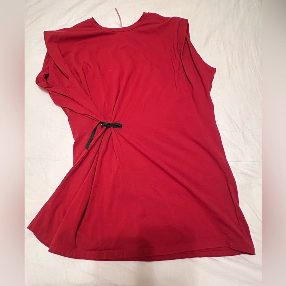 Free People Women's Red Shift Mini Dress